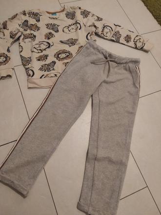 Tepláky+ mikina, 128