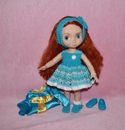 Disney animator bábika merida 39cm, 