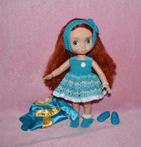 Disney animator bábika merida 39cm,