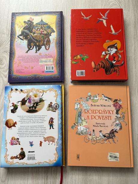 Predám rôzne detské knihy v top stave, 