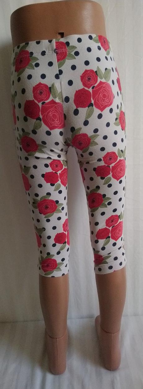 Dievčenské 3/4 legíny so vzorom, jeycat 110-116 cm, 116