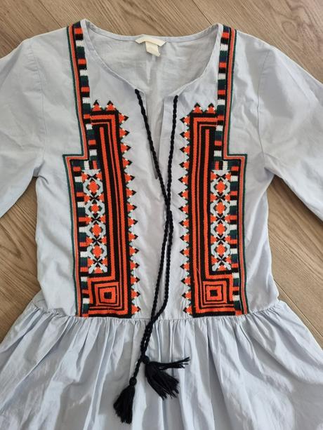 Košeľové šaty, h&m,36