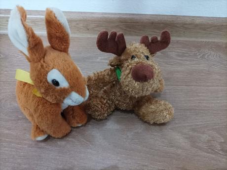 Plyšový sob a zajačik,