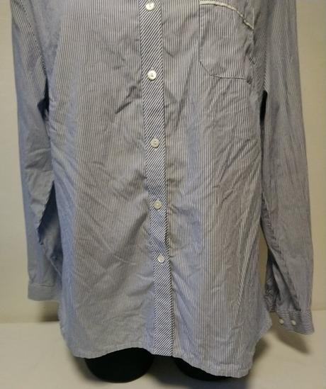 Dámska pásikavá modro biela blúzka, laura di sarpi, xxl