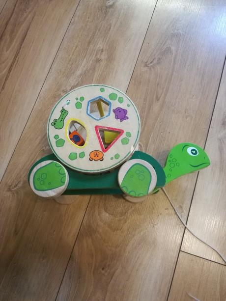 Korytnačka na tahanie, 