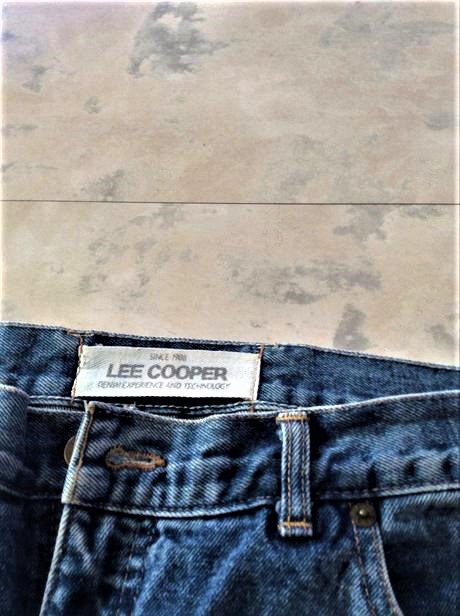 Klasický strih hrubšie rifle, lee cooper,xl