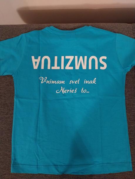 Tričko autizmus, 134