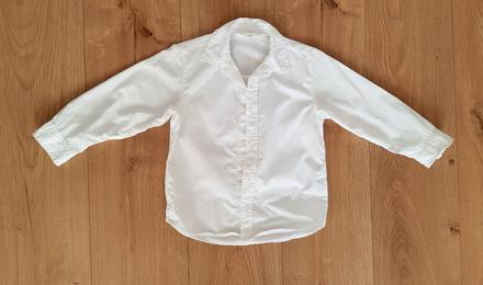 Biela košeľa, h&m,104