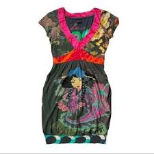 Krásne bavlnené šaty desigual, pc okolo 80e, desigual,s