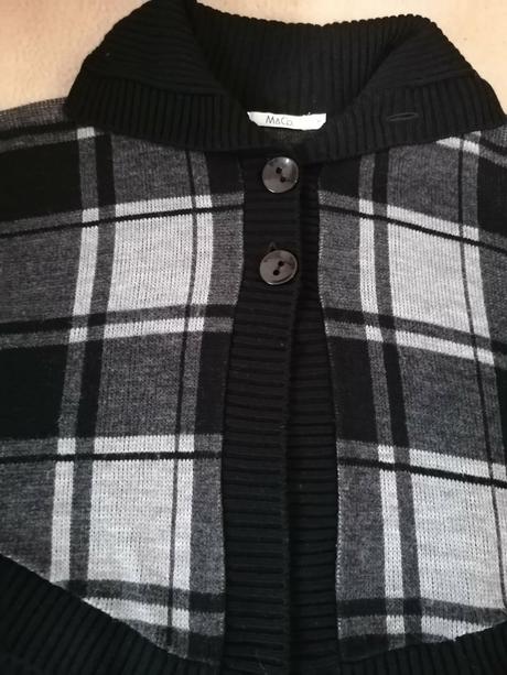 Pletené pončo, m&co,m
