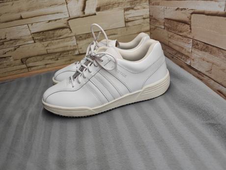 Prestige 42 - kožené biele topánky, 42