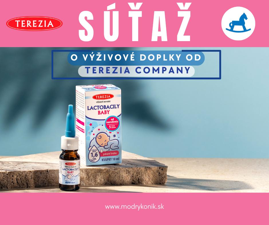 Súťaž o výživové doplnky od TEREZIA COMPANY