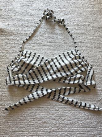 Plavkový top-vrchný diel, h&m,s