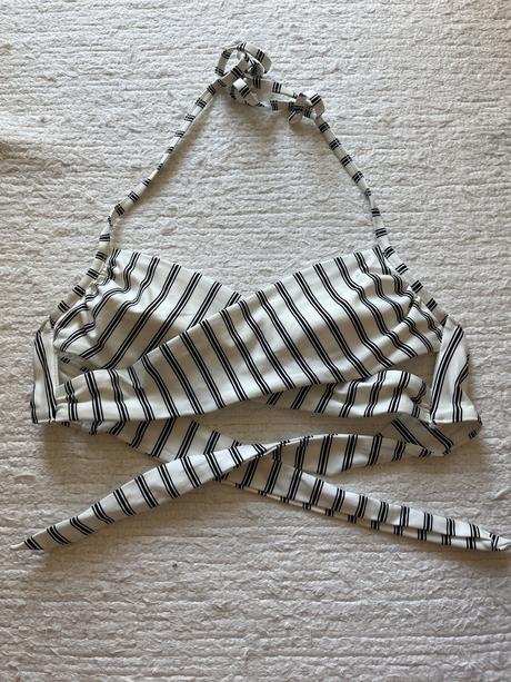 Plavkový top-vrchný diel, h&m,s