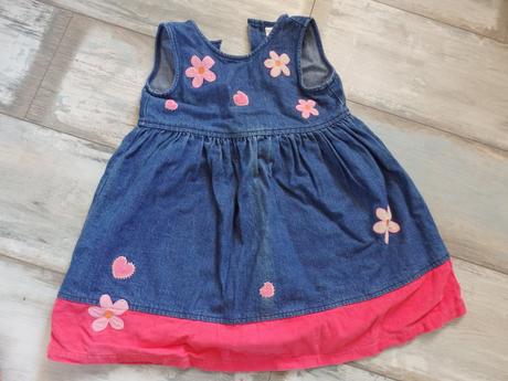 Rifľové šatočky na 3/4 roky, 110