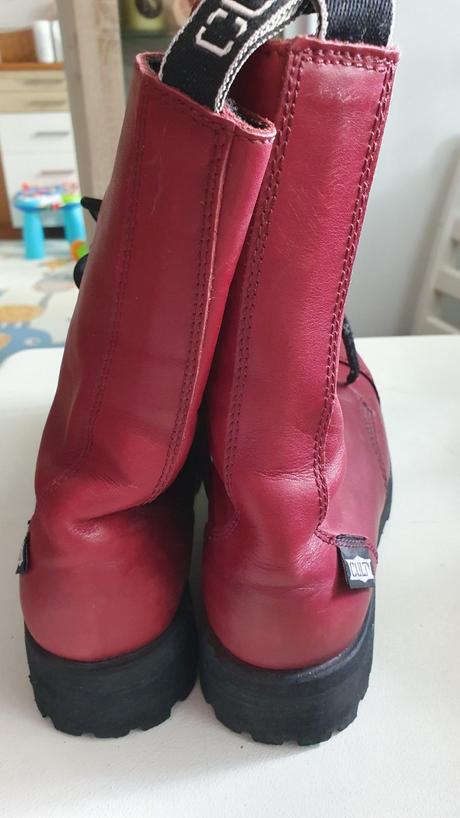 Cult ťažké boty dámske kožené 40 veľkosť, cult design,40