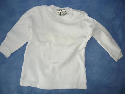 Biely nátelníček, h&m,74