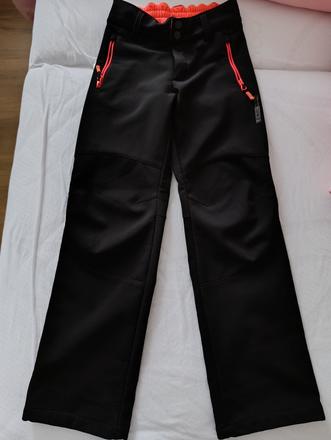 Softshellove nohavice zateplene, lewro,146