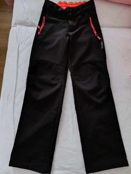 Softshellove nohavice zateplene, lewro,146