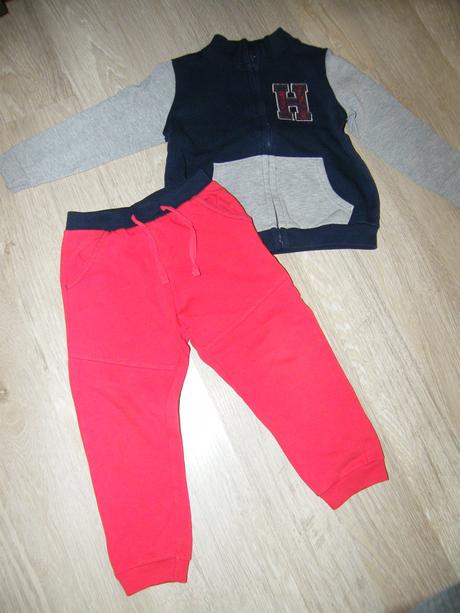 Tepláková súprava - veľmi dobrý stav 86/92, lupilu,86