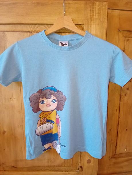 Tričko  "boľko" z vnímajkov, 128