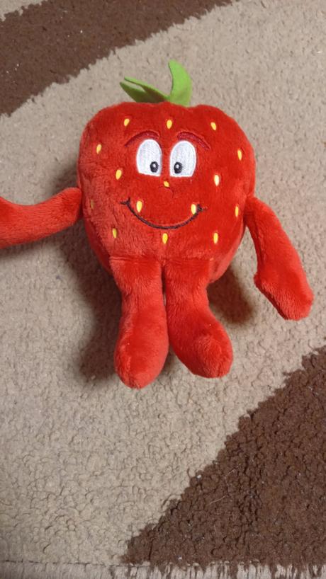 Plyšák billa jahoda, 