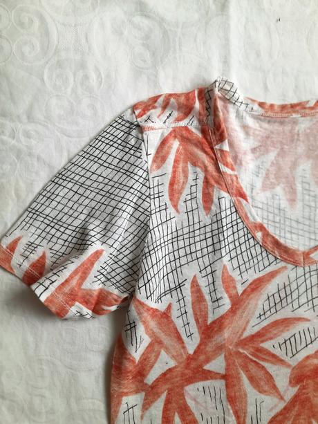 Dámske ľanové tričko, zara,s