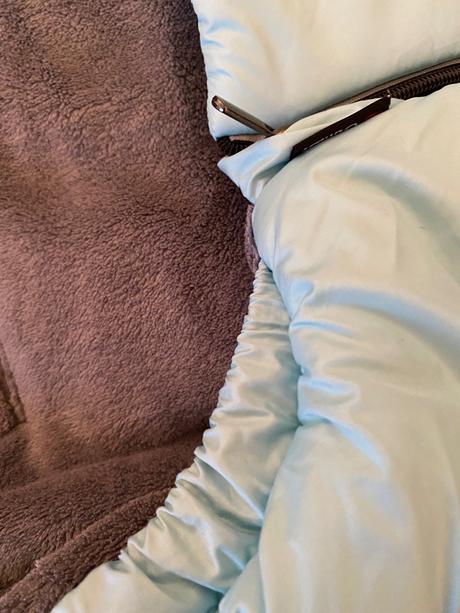 Little angel fusak mentolovy + rukavice, little angel®