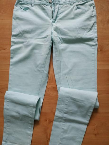 Letné bavlnené rifle zn.denim,veľkosť 38, denim,38