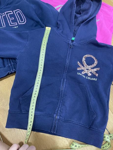 Mikiny benetton 110/5 rokov, benetton,110