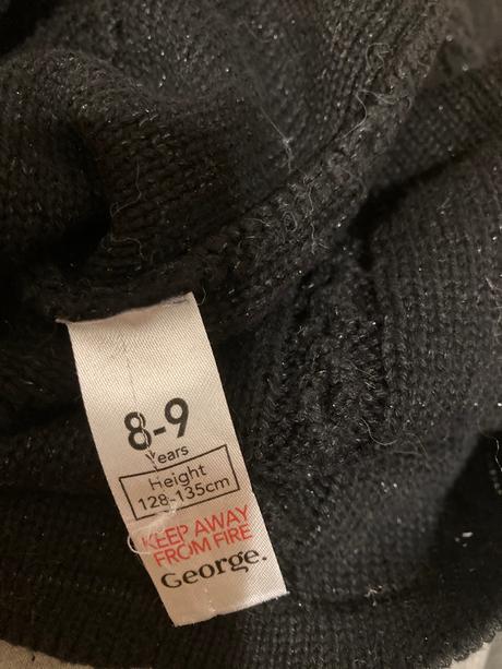 Úpletové šaty pre dievča, george,128