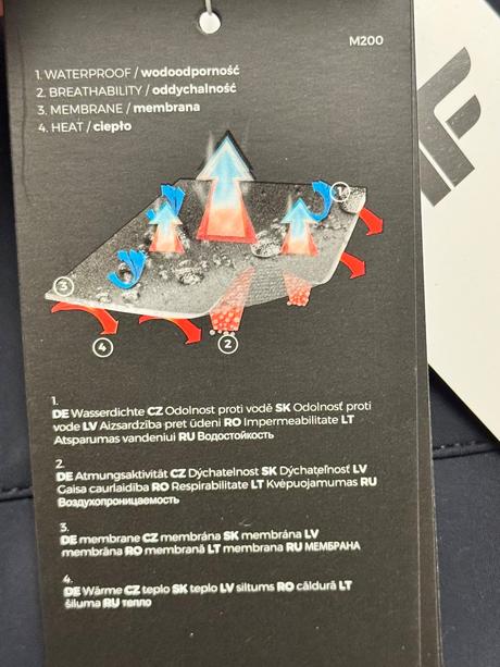 Sofšelové nohavice na lyžovanie 4f, s