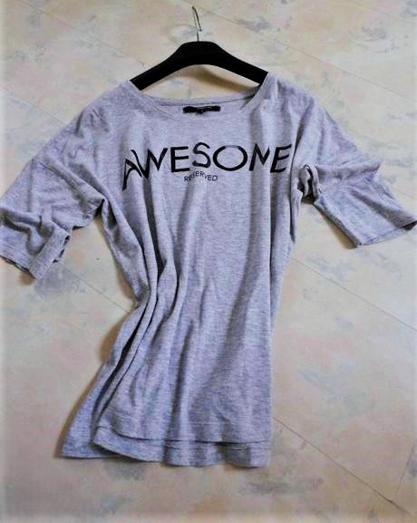 Tričko oversize, reserved,m