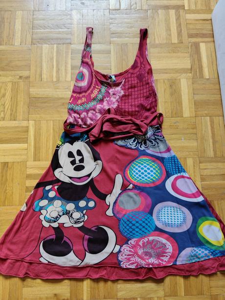 Desigual kol. mickey s obľúbenou minnie l, desigual,l