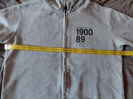 Šedá mikina soc veľ 158/164, soccx,158