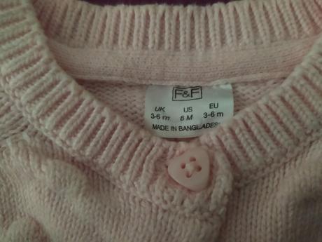 Dievčenský svetrík, f&f,68