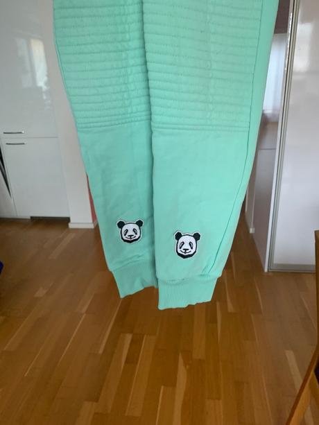 Zateplene mentolove teplaky loowfat, 134