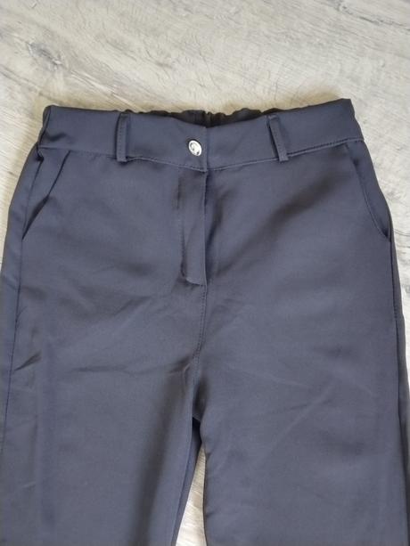 Čierne elegantné nohavice 2, l