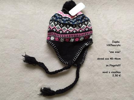 Čiapka obvod cca 40-46cm, 98