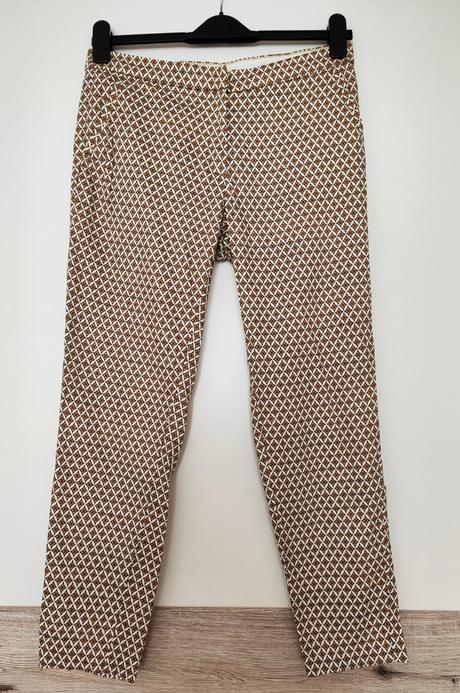 Horčicové nohavice h&m, h&m,l