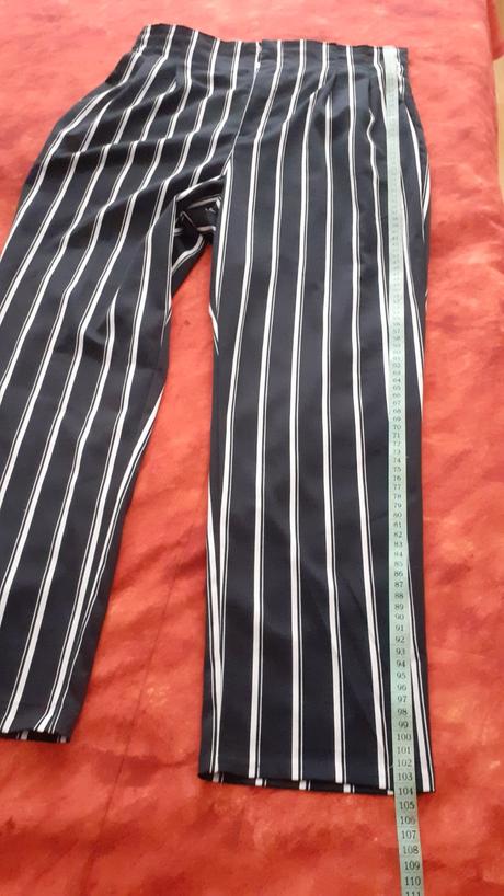 Nohavice s vysokým sedom, l