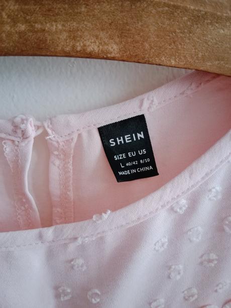 Jemná ružová blúzka, l