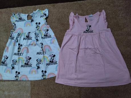 2 x šaty minnie, disney,92