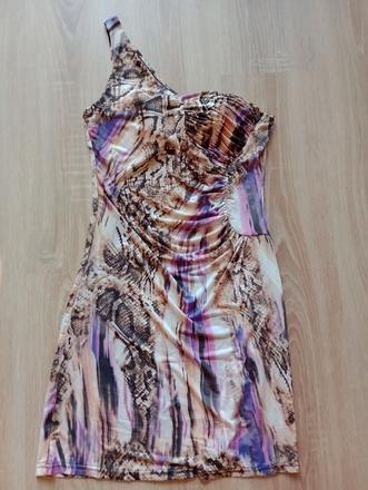 Šaty na jedno rameno, m