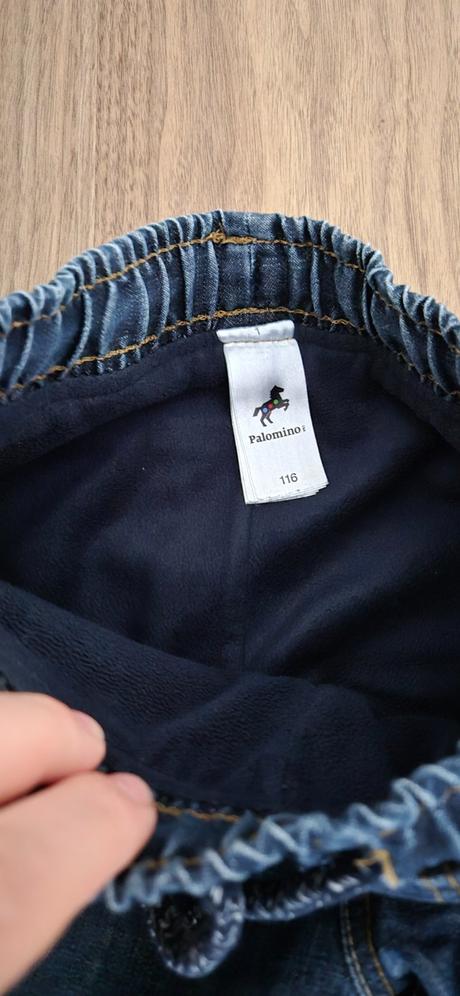 Flísom zateplené rifle, zn. palomino, veľ. 116, palomino,116