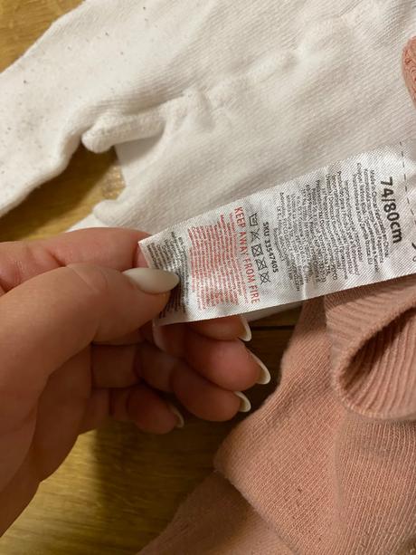 Bavlnené pančuchy 4 ks, pepco,74