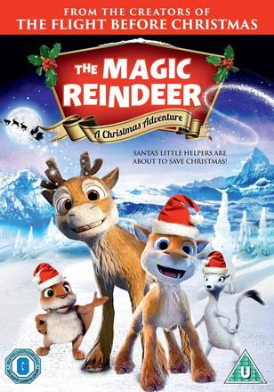 Anglické dvd the magic reindeer,
