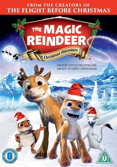 Anglické dvd the magic reindeer,