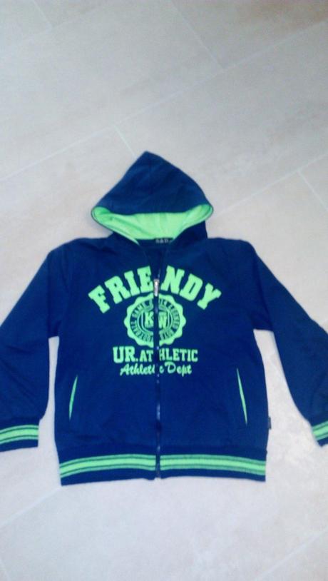 Tepláková bunda veľ. 140-146, 140