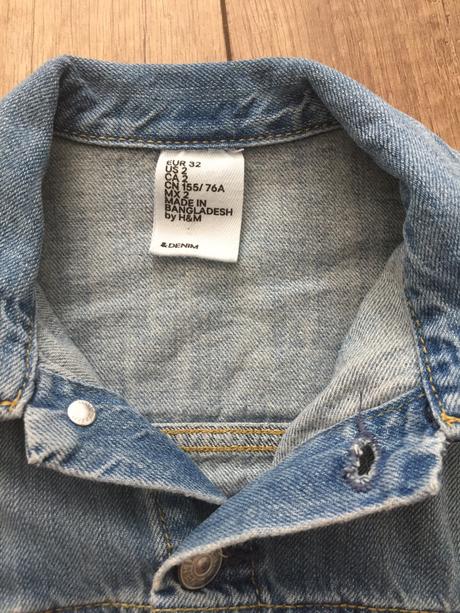 Dzinsova bunda zn. h&m (32), h&m,32